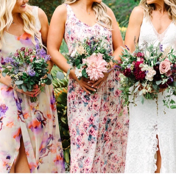 Show Me Your Mumu Wedding Shoes Floral Maxi - Picture 5 of 5